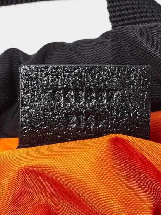 Gucci Orange GG Nylon Off The Grid Backpack Bag main image 11